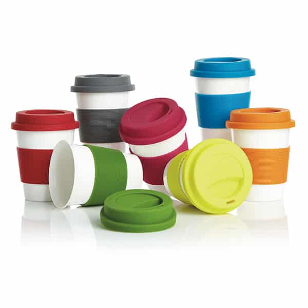 Tasse publicitaire Plant-Cup en matière 100% végétale biodégradable